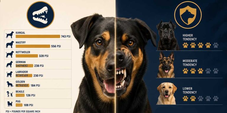 Dog Bite Force & Breed Aggression Myths, Debunked