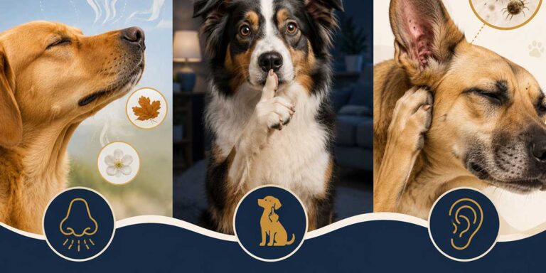 Dog Senses & Quirks: Smell, Silence, and Ear Mites