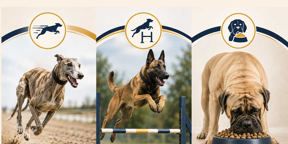 Fastest, Highest-Jumping & Biggest-Eating Dog Breeds