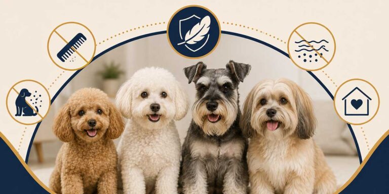 Hypoallergenic & Low-Shedding Dog Breeds: The Real List